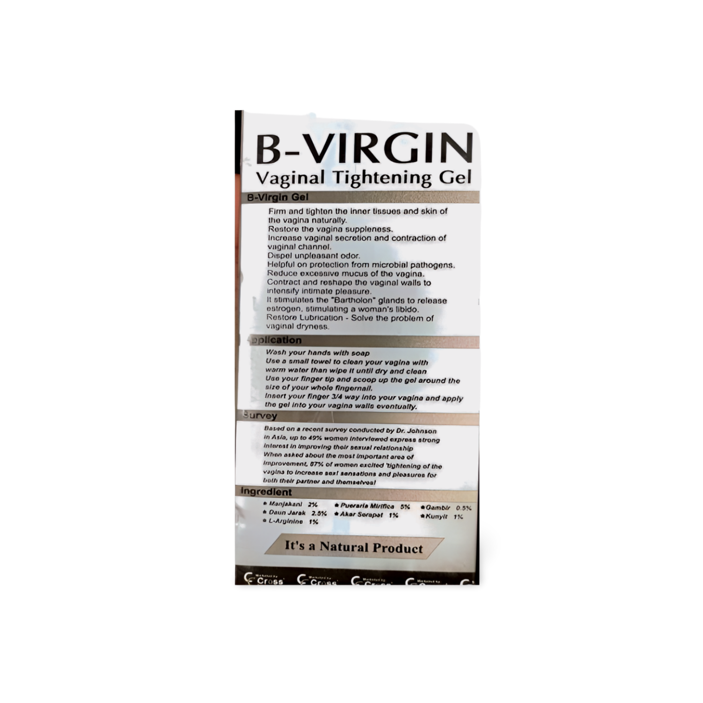B Virgin Tightening Gel