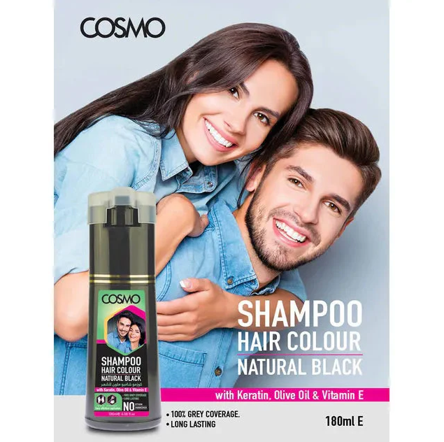 Cosmo Hair Color Black Shampoo
