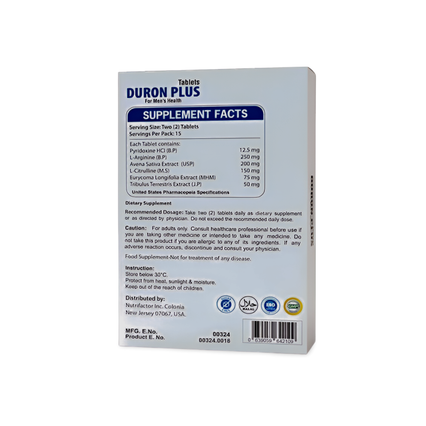 Duron Plus Tablets