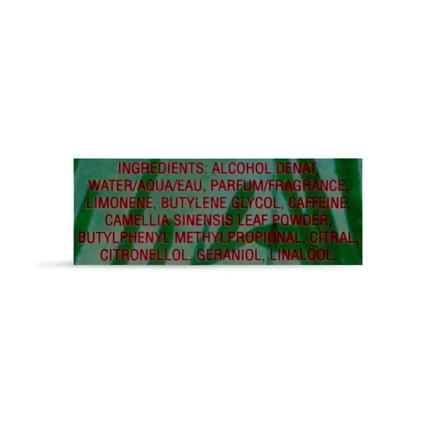 Elizabeth Green Tea Tropical Perfume