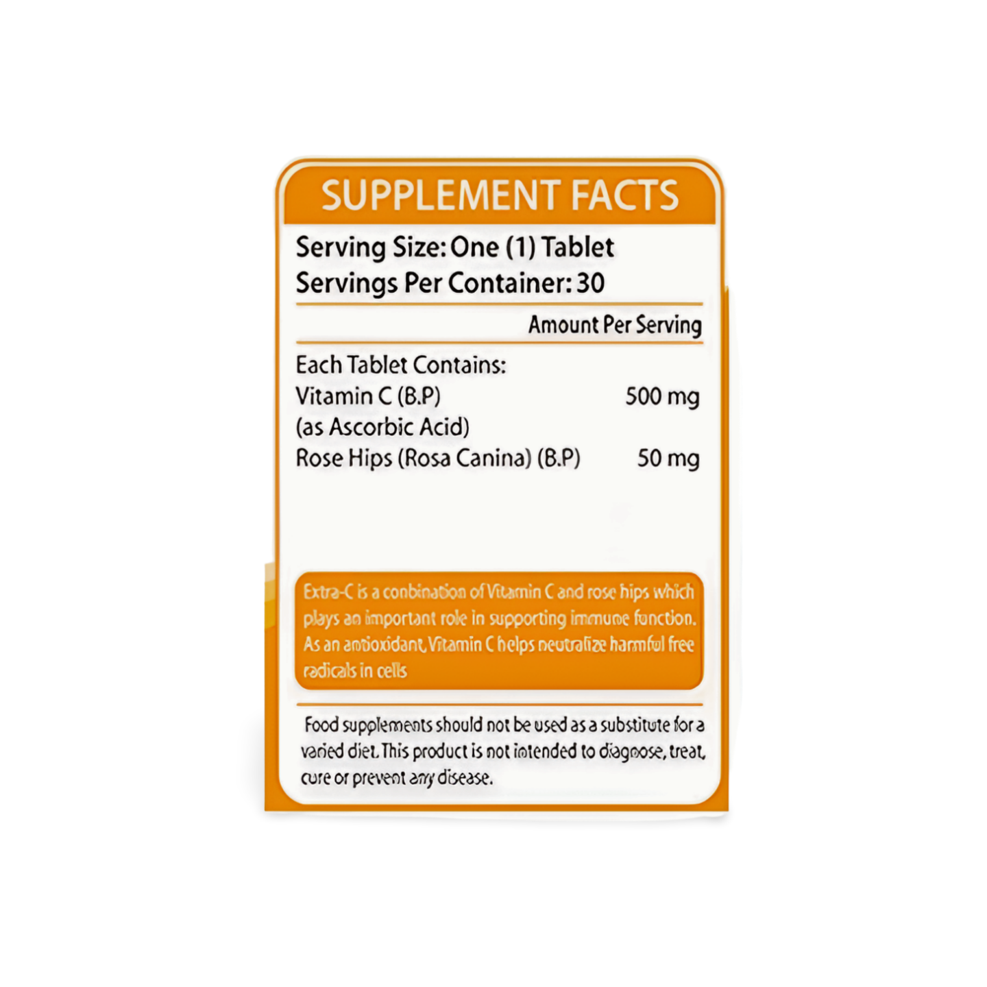 Extra C Tablets