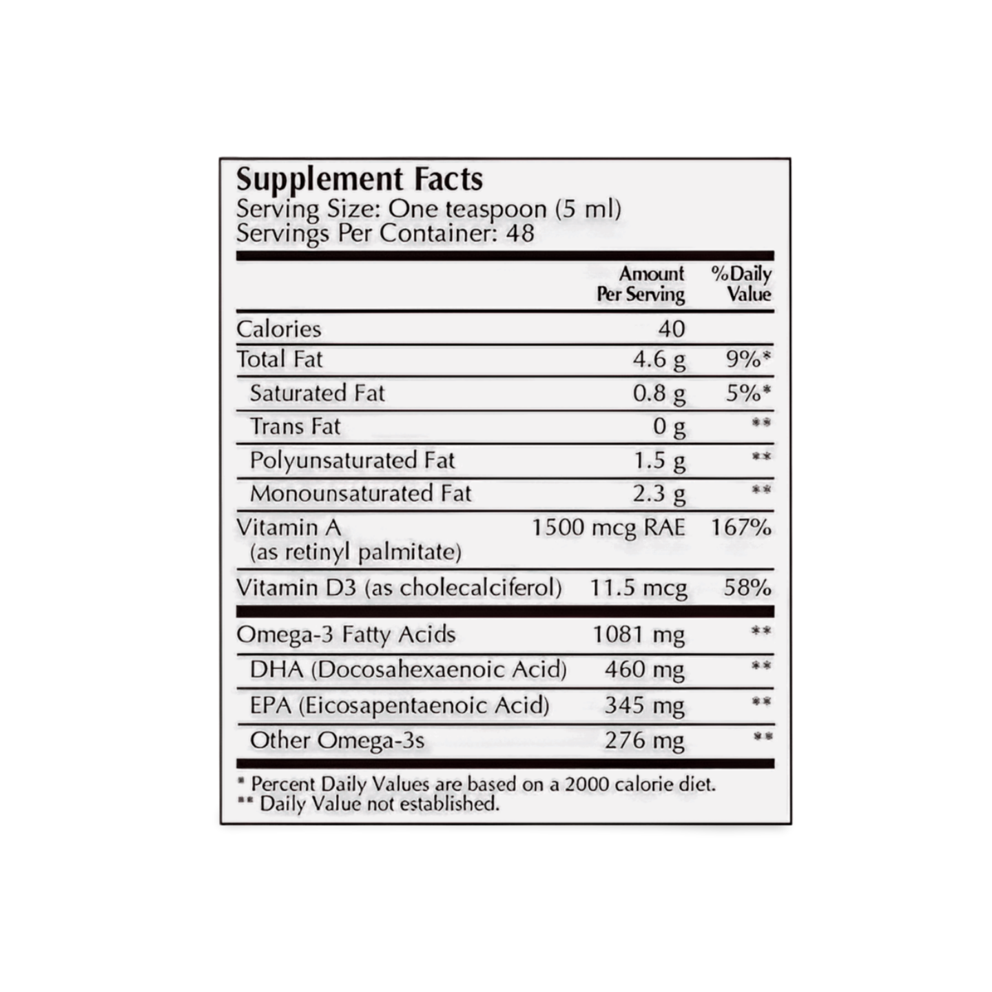 Icelandic Cod Liver Oil