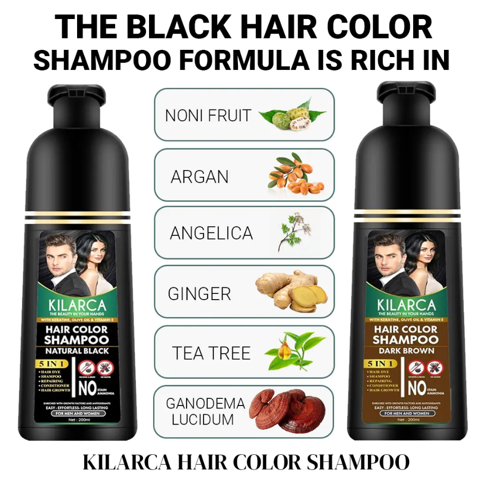 Kilarca Hair Color Shampoo