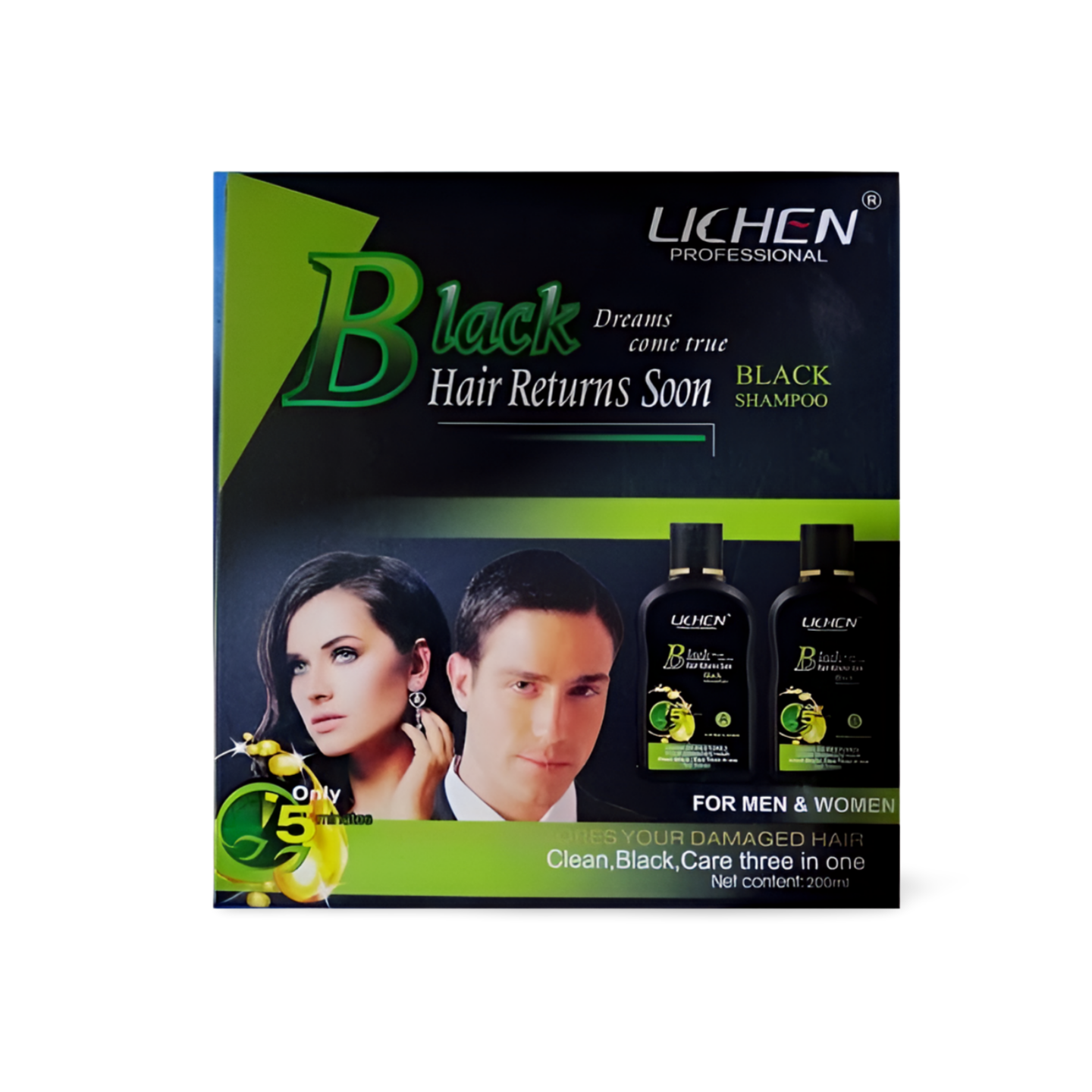 Lichen Hair Color Shampoo