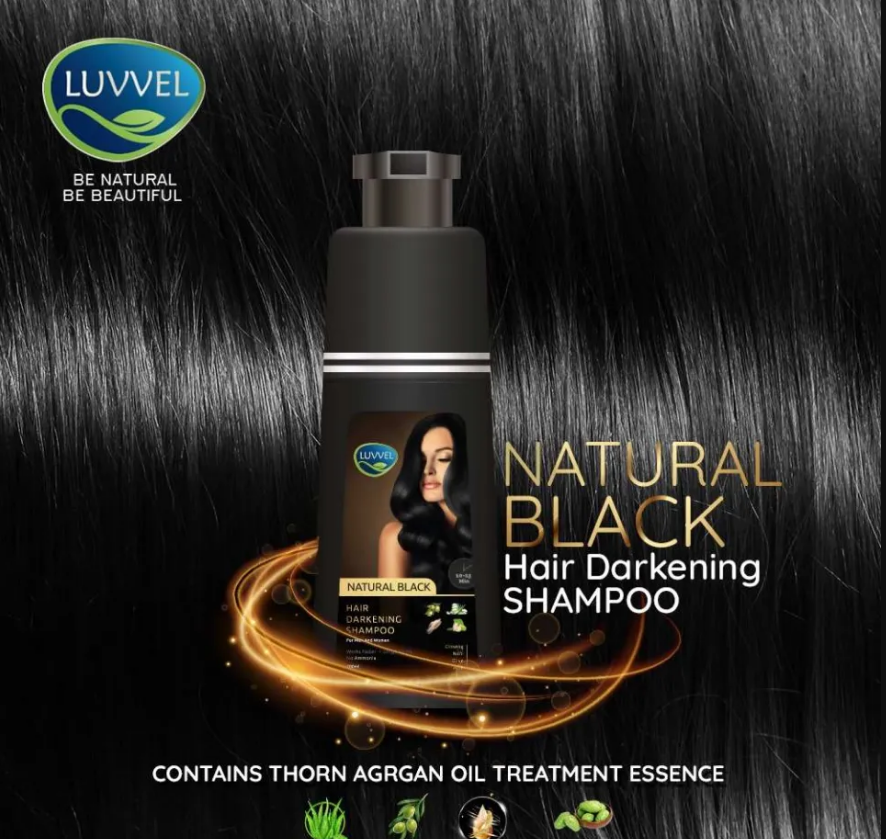 Luvvel Hair Darkening Shampoo