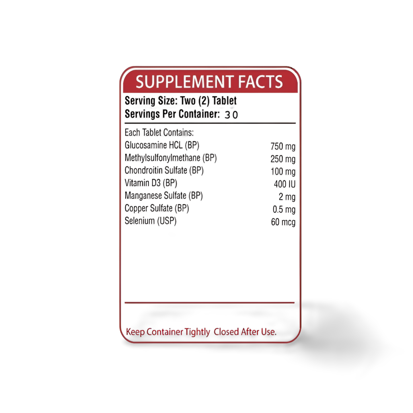 Nuflex Tablets