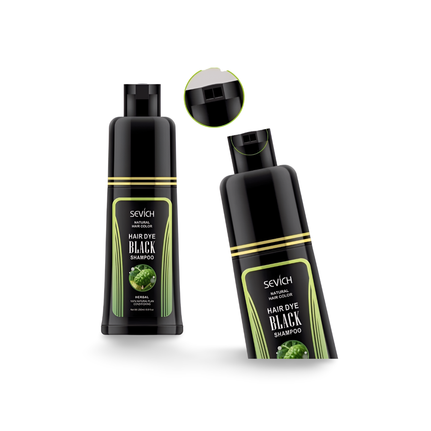 SEVICH Hair Dye Black Shampoo