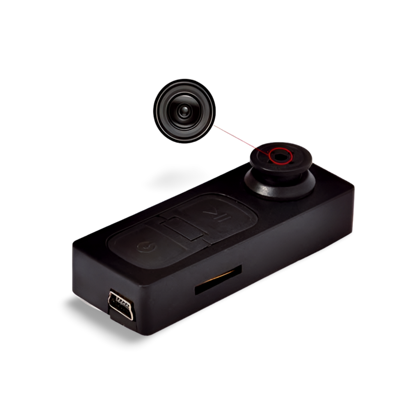 Spy Button Camera