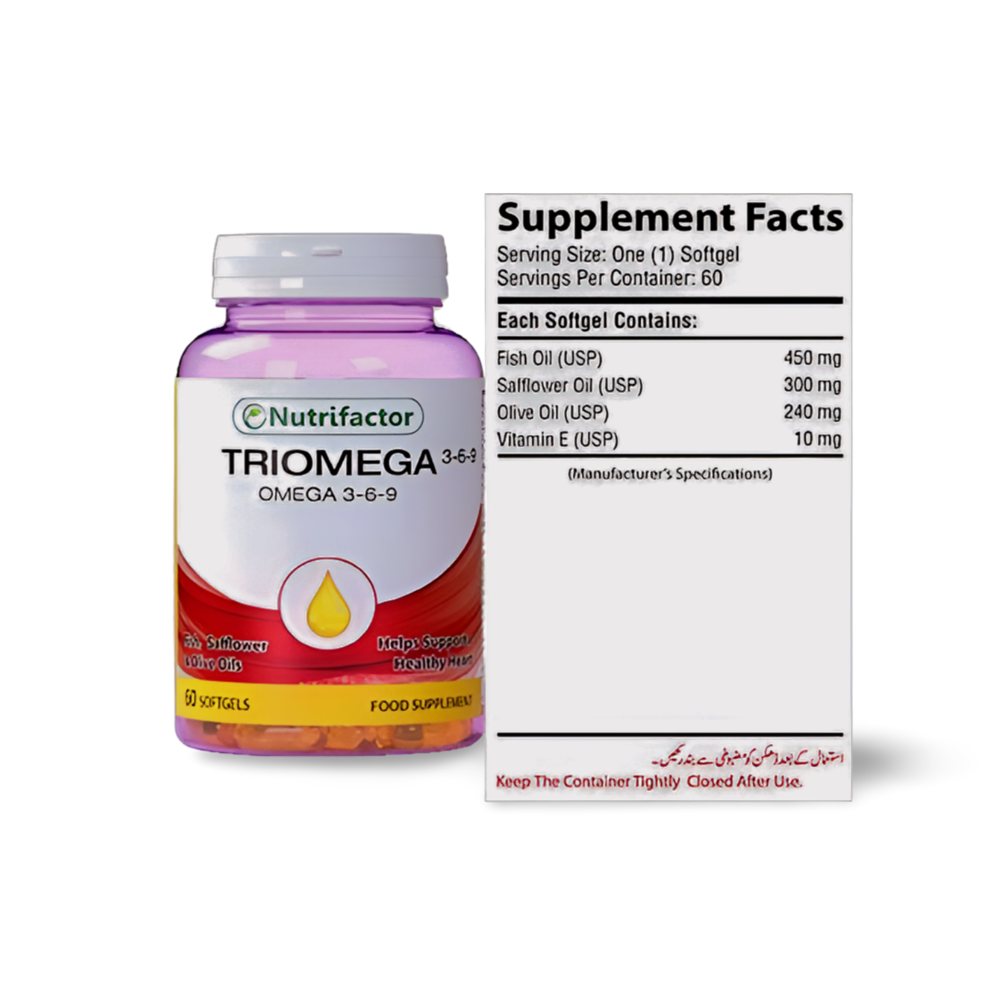 Nutrifactor Triomega Capsules