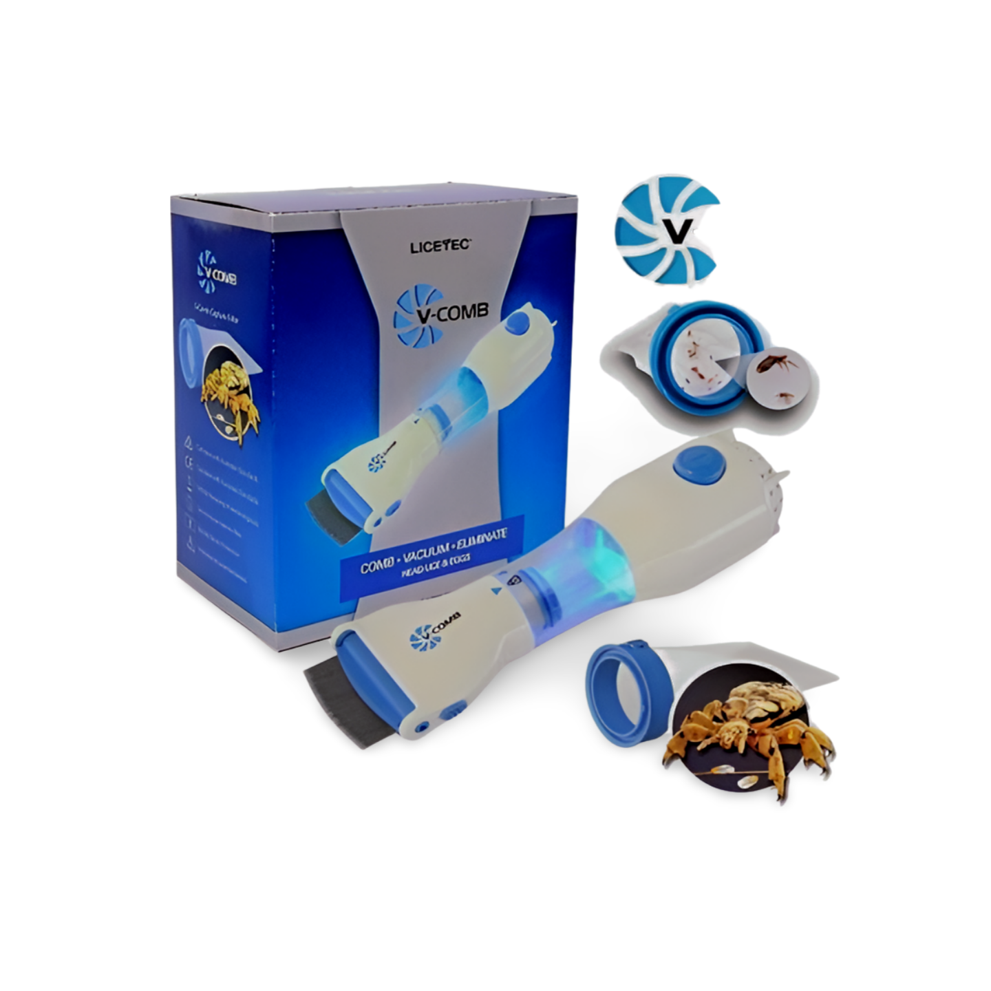 V Comb Anti Lice Machine