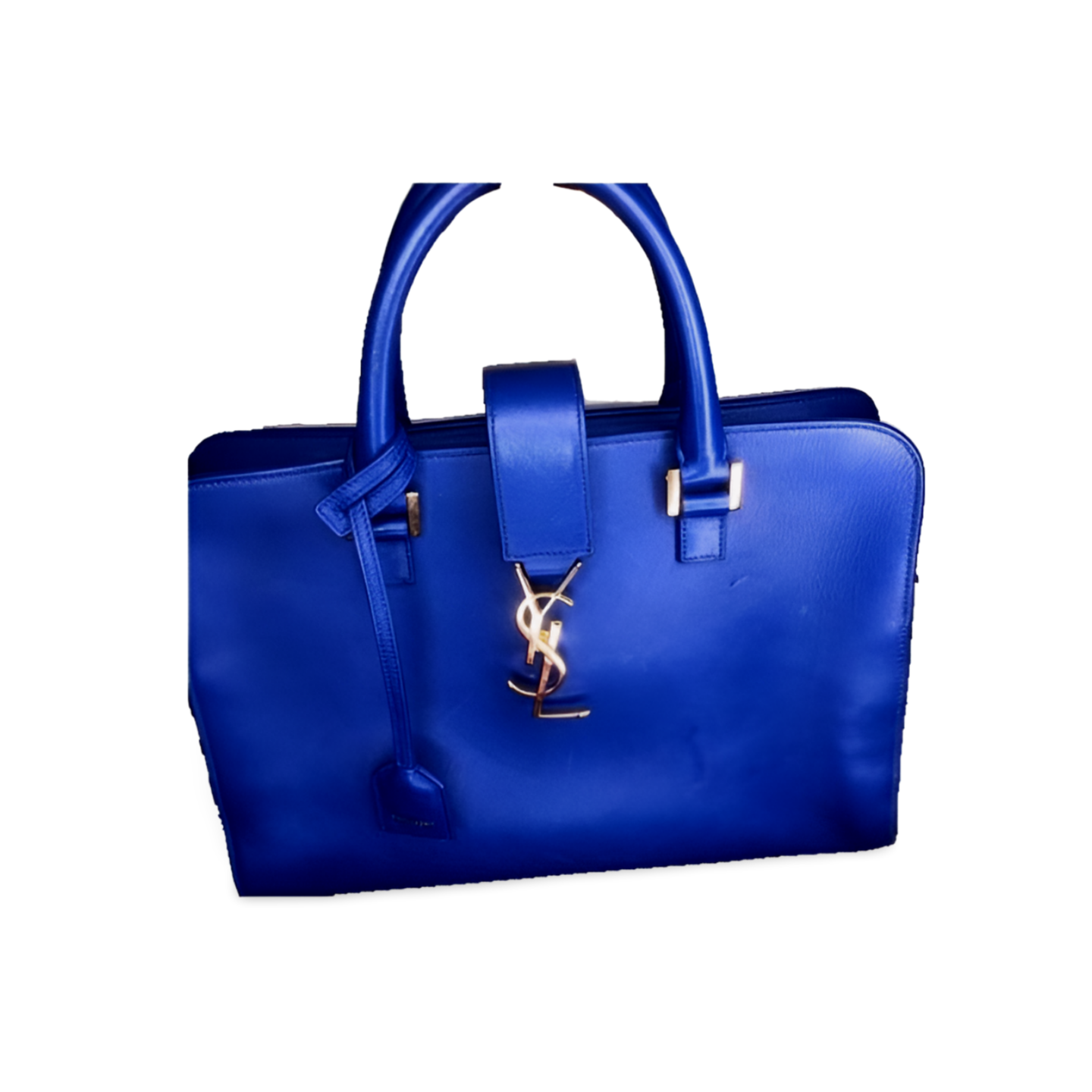 YSL Blue Purse